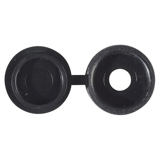 Forgefix Hinged Cover Cap Black No. 6-8 Bag 100