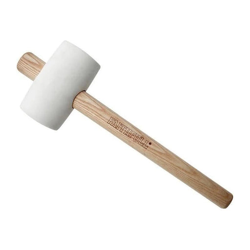 Faithfull White Rubber Mallet 16oz Heavy Duty Tool