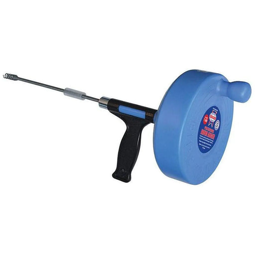 Faithfull Drum Auger 25ft Flexible Steel Shaft Tool