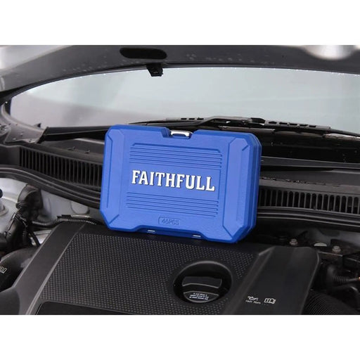 Faithfull 1/4in Drive Socket Set, 46 Piece