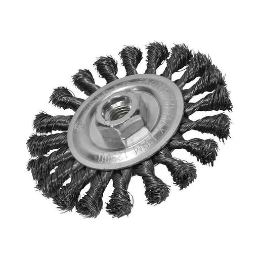 Faithfull Circular Wire Brush 115mm M14x2 Heavy Duty