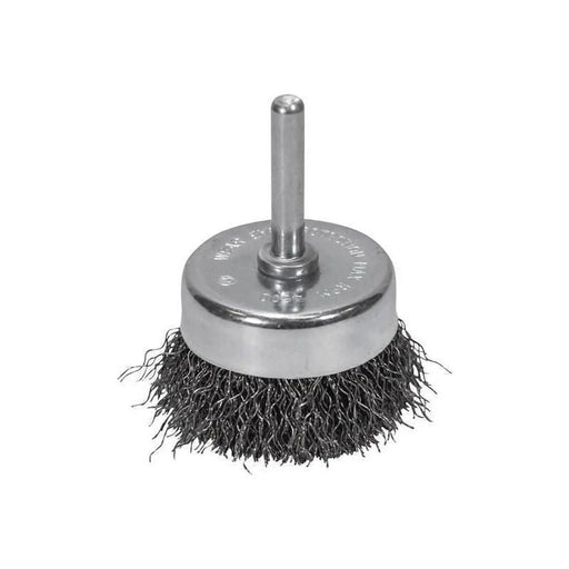 Faithfull Wire Cup Brush 50mm x 6mm Shank, 0.30mm Wire