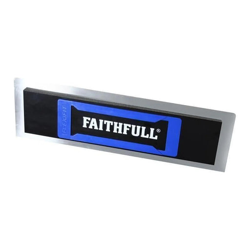 Faithfull Stainless Steel Flexifit Trowel with Foam 18in