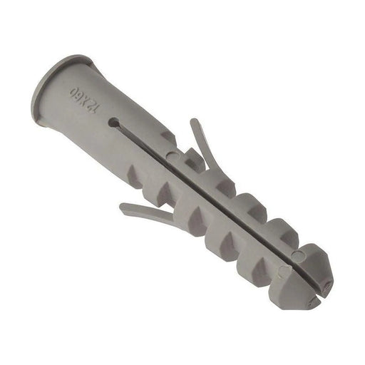 Forgefix Nylon Wall Plug Rimmed M12 x 60mm Bag 25