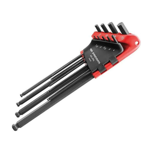 Facom 83S.JP9AL Metric Hex Key Set with Wallet