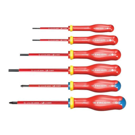 Facom Protwist VDE Screwdriver Set 6 Piece Premium