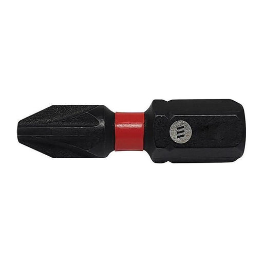 Forgefix ForgeFast Pozidriv Compatible Impact Bit PZ2 x 25mm (Card 2)