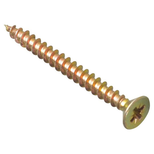 Forgefix Multi-Purpose Pozi Compatible Screw CSK ST ZYP 5.0 x 50mm Box 200