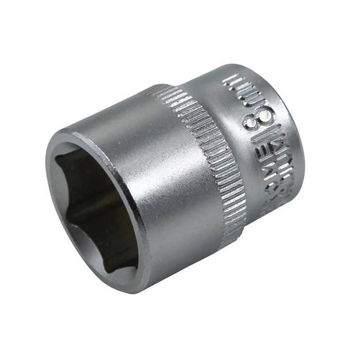 Faithfull Hex Socket 3/8in Drive 18mm
