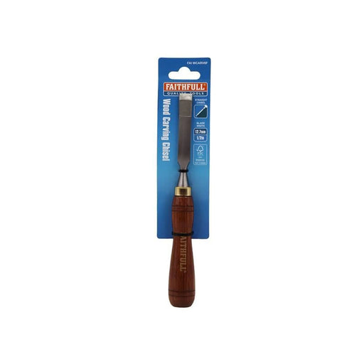 Faithfull FSC Straight Chisel Carving Tool 12.7mm