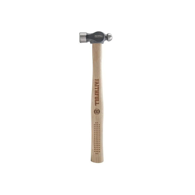 Faithfull Hickory Ball Pein Hammer 113g Heavy Duty