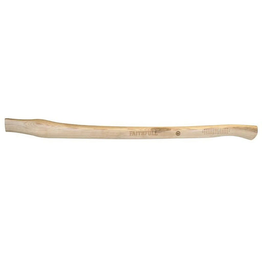 Faithfull Hickory Axe Handle 90cm Heavy Duty