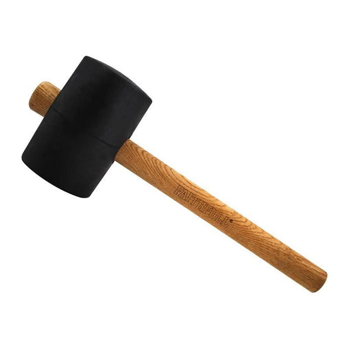 Faithfull Black Rubber Mallet 40oz Heavy Duty Tool