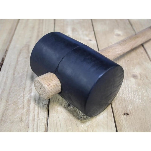 Faithfull Black Rubber Mallet 40oz Heavy Duty Tool