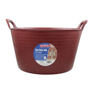 Faithfull Eco Flex Tub 15L Recycled Red