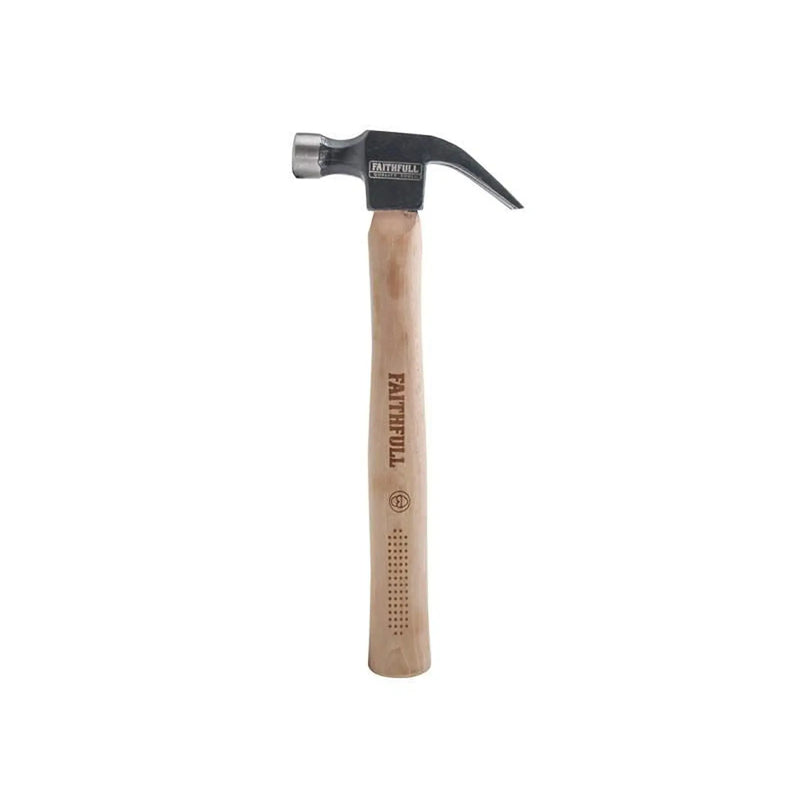 Faithfull FSC Hickory Claw Hammer 454g