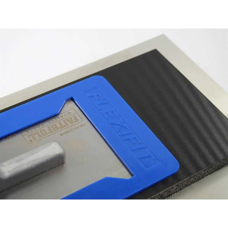 Faithfull FlexiFit Trowel Stainless Steel Blade Kit 16in (406mm)