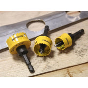 Faithfull Mini Holesaw Set, 3 Piece
