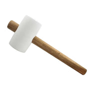 Faithfull White Rubber Mallet 28oz Heavy Duty Tool