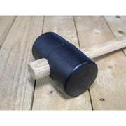Faithfull Black Rubber Mallet 28oz Heavy Duty Tool