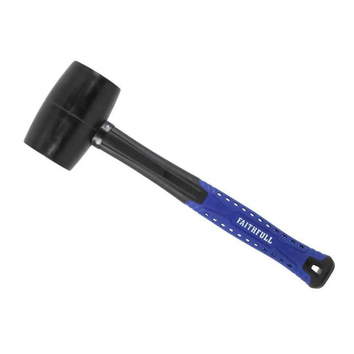 Faithfull Black Fibreglass Mallet 16oz Heavy Duty Tool