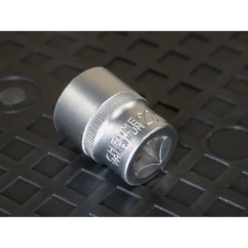 Faithfull Hex Socket 1/2in Drive 22mm