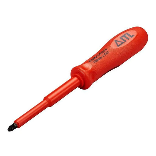 Itl Insulated Insulated Slotted/Pozidriv Screwdriver 75 x 5mm x PZ1