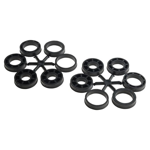 Lessmann Wheel Brush D100mm x W20-22 x 30 Bore Steel Wire 0.30 + Adaptors Set 1