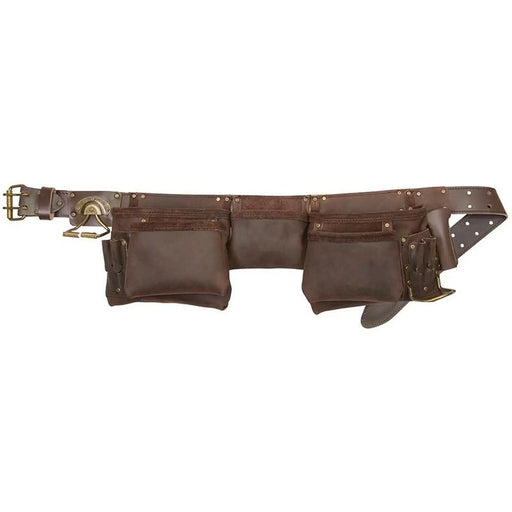 Kuny'S 19427 Oiled Leather Construction Apron 12 Pocket