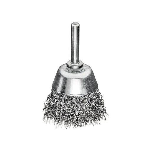 Lessmann Cup Brush with Shank D70mm x H25, 0.30 Steel Wire