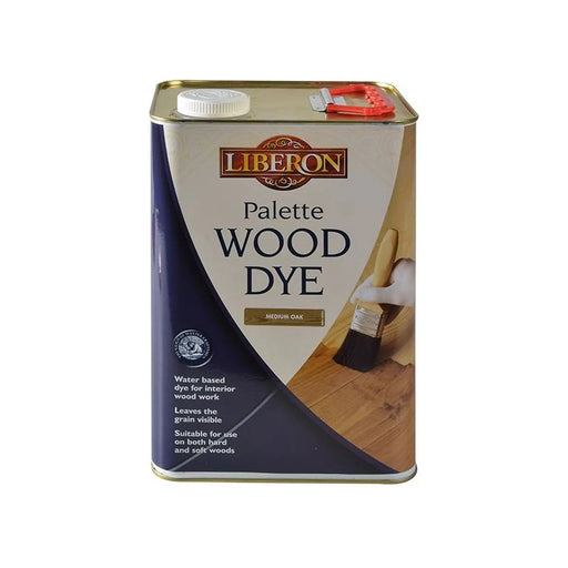 Liberon Palette Wood Dye Medium Oak 5 litre