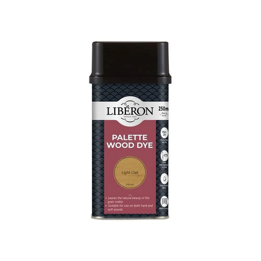 Liberon Palette Wood Dye Light Oak 250ml