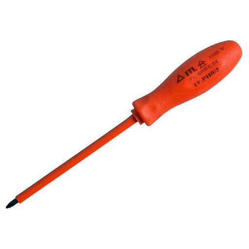Itl Insulated Insulated Screwdriver Phillips No.0 x 75mm (3in)