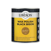 Liberon Black Bison Wax Paste Medium Oak 1kg