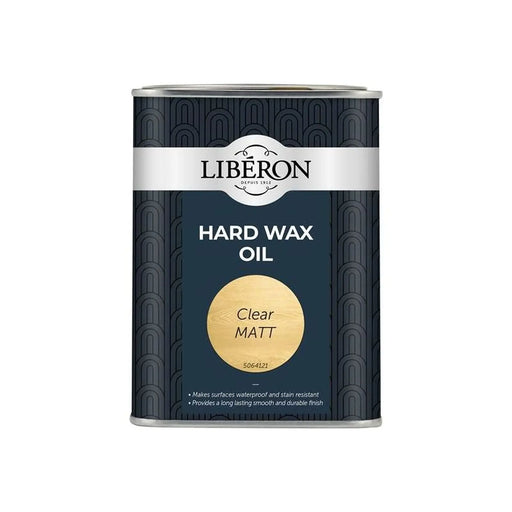 Liberon Hard Wax Oil Clear Matt 1 litre