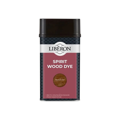 Liberon Spirit Wood Dye Medium Oak 1 litre