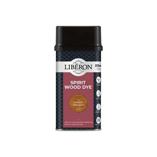 Liberon Spirit Wood Dye Georgian Mahogany 250ml