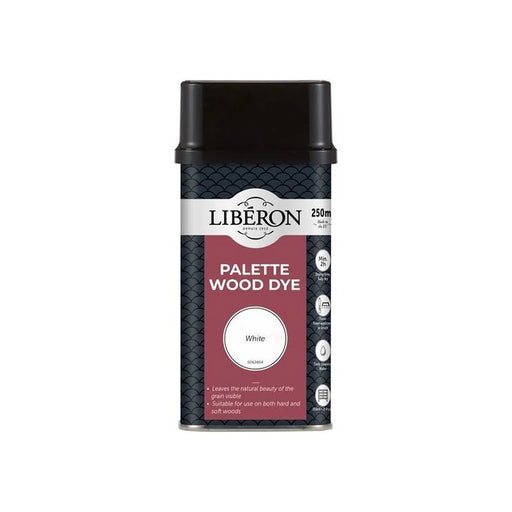 Liberon Palette Wood Dye White 250ml