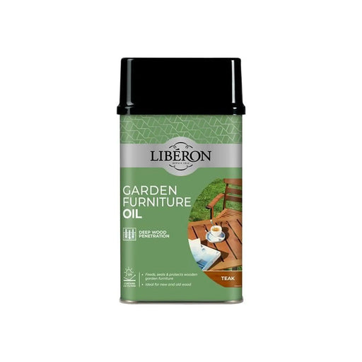 Liberon Garden Furniture Oil Teak 1 litre