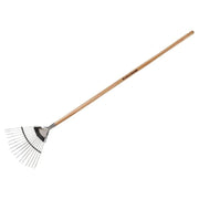 Kent & Stowe Stainless Steel Garden Life Lawn Rake, FSC®