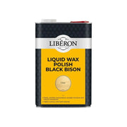 Liberon Liquid Wax Polish Black Bison Clear 5 litre