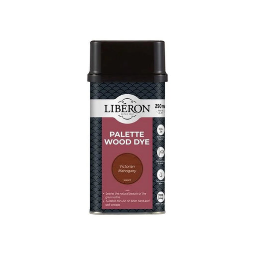 Liberon Palette Wood Dye Victoria Mahogany 250ml
