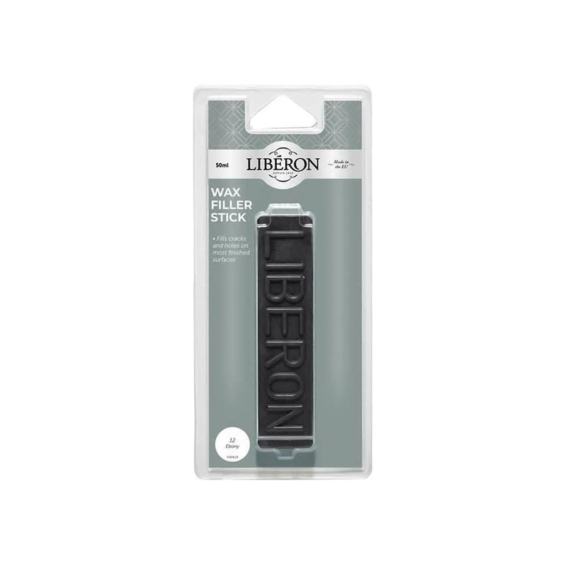 Liberon Wax Filler Stick 12 Ebony 50g