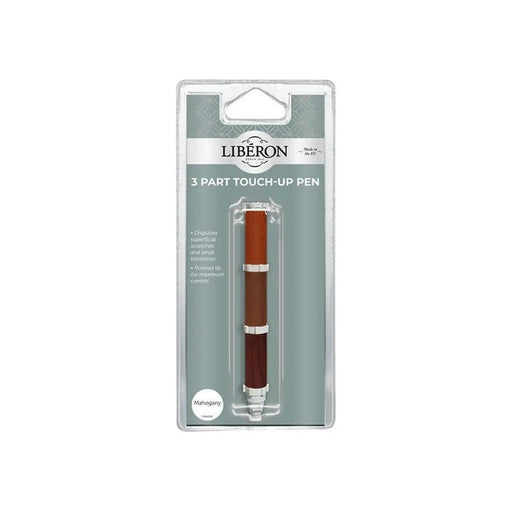 Liberon 3 Part Touch-Up Pen Mahogany