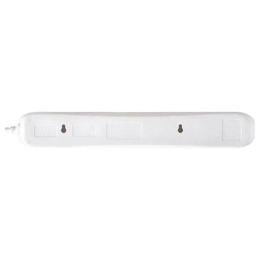 Masterplug Extension Lead 240V 6-Gang 13A White Surge Protected 2m