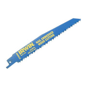 Irwin® 956R Sabre Saw Blade Nail Embedded Wood Cutting 225mm Pack of 5