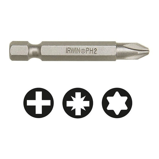 Irwin® Phillips Power Insert Bit PH2 70mm (Pack 1)