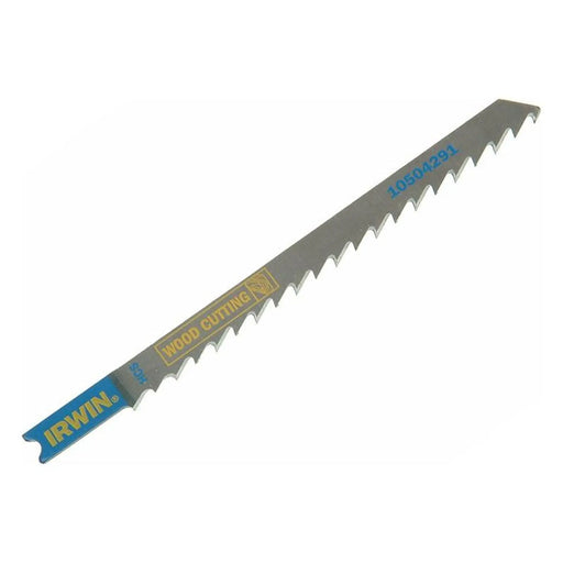Irwin® U101BP Jigsaw Blades Wood Cutting Pack of 5