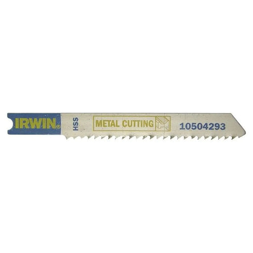 Irwin® U118B Jigsaw Blades Metal Cutting Pack of 5