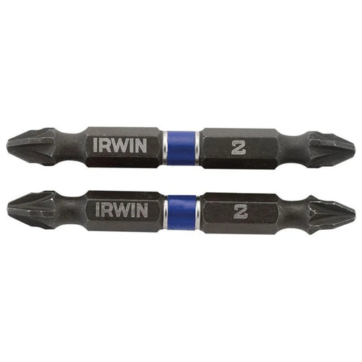 Irwin® Impact Double-Ended Screwdriver Bits Pozi PZ2 60mm (Pack 10)